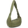 EnhbZoilism Borsa Unisex in Nylon, Borsa a Tracolla Leggera e Impermeabile, con Tracolla Regolabile, Verde, Taglia Unica