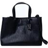 Armani Exchange Liz-Medium Open Shopping, Tracolla Donna, Nero, Einheitsgröße