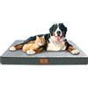 Gzvxuny Cuscino per Cani Impermeabile, Cuscino Cane Ortopedico Sfoderabile e Lavabile, Materassino per Cani Antiscivolo, Letto per Cani di Piccola, Media e Grande Taglia,XXL(120x74x10cm)