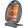BEPER P203PAN005 Stufa al Quarzo Elettrica 800W, Riscaldatore Portatile Basso Consumo, 2 Livelli di Potenza, Stufetta Compatta, Sicurezza Autospegnimento