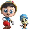 N/A Hot Toys Pinocchio e il Grillo Parlante Cosbaby figura da collezione dai 3 anni