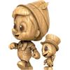 N/A Hot Toys Pinocchio e il Grillo Parlante Cosbaby figura da collezione dai 3 anni