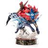 N/A Prime 4 figure Okami Oki (forma di lupo) Statua da collezione in PVC alta 9 poll