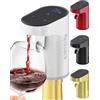 Redsack Elettrico Vino Decanter Aeratore Dispenser Versatore Whisky Liquore Vino Pompa Regalo di Compleanno per Uomini Donne Mamma Papà Capo Fratello Marito Divertenti Regali Unici per Lui (Bianco)