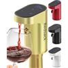 Redsack Elettrico Vino Decanter Aeratore Dispenser Versatore Whisky Liquore Vino Pompa Regalo di Compleanno per Uomini Donne Mamma Papà Capo Fratello Marito Divertenti Regali Unici per Lui (Oro)