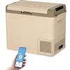 Alpicool GE50 50L Frigoriferi Portatile Elettrico Frigorifero per Auto Congelatore 12V 24V DC/AC Mini Frigo per Viaggio, Picnic, Campeggio Uso Esterno, da -20℃ a 20℃