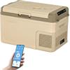 Alpicool GE30 30L Frigoriferi Portatile Elettrico Frigorifero per Auto Congelatore 12V 24V DC/AC Mini Frigo per Viaggio, Picnic, Campeggio Uso Esterno, da -20℃ a 20℃