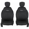 Union Textile UNION Coprisedili anteriori realizzati su misura specifici per FIAT 500 L. Perfettamente aderente resistente lavabile. Made in Italy (Antracite)