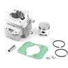Kuuleyn Kit pistone cilindro, accessorio in acciaio inox pistone cilindro trimmer adatto per tagliasiepi 23CC HT2300