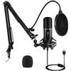 N/A Microfono professionale per podcast Maono con braccio per montaggio su scrivania