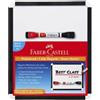 Faber Castell Set lavagna magnetica Faber Castell con pennarello singolo A4 a base d'acqua non