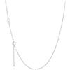 Silvora Catenina Argento 925 Donna, 1,5mm Collana Catena Donna Argento, Collanina Sottilissima Lunga 61cm per Compleanno Anniversario Natale