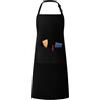 LivinEase Grembiuli da cucina per uomo e donna - Grembiuli con pettorina regolabili - (Nero, Pack of 1)