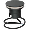 Faro LED interrato da Giardino 6W IP67 24V Luce Radente 360°- Antracite Colore Bianco Caldo 3.000K