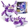 Super Wings Giocattoli Transforming Sally, Figura d'azione 2 in 1, Aereo robot giocattolo da 12,7 cm, giocattolo Transformable, adatto a bambini e bambine dai 3 anni in su