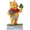 Enesco Disney Traditions Figurina Winnie the Pooh con trifogli e calderone con l'oro Collezione