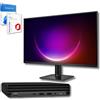 HP Bundle EliteDesk 600 G6 Mini PC | Intel Core i5-10500T | 16 GB RAM | 512GB SSD Nvme Monitor 27" FullHD Win 11 Pro Garanzia 36 Mesi