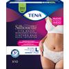 Essity Pannolone A Mutandina Assorbente Tena Silhouette Plus White Large 10 Pezzi
