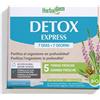Herbalgem Detox Express 7 Giorni Integratore Drenante Dimagrante 7 Flaconcini