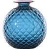 VENINI VASO MONOFIORE BALLOTON D.14 CM ORIZZONTE FILO ROSSO H.16,5 CM FO310016000F0AUQ