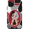 Disney Custodia per iPhone 11 Pro Max Disney Villains Kawaii Cute Crudelia