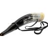 Terrapin Trading Ltd Corno Tromba Ox Horn 42 cm Ottone - Cinghia In Vera Pelle