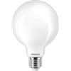 Philips LED Lampadina Smerigliata Globo, Equivalente a 120 W, Attacco E27, Luce Bianca Calda, Non Dimmerabile