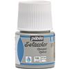 Pebeo Setacolor - Boccetta di Colore Opaco per Tessuti, 45 ml, Colore: Grigio