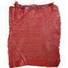 SKIR'CO (100 pezzi) di sacchetti a rete di colore rosso, 42 x 60 cm, sacchetti per raschel con coulisse, sacchetti di plastica a rete per verdure, frutta