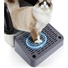 Bartuke Rampa per lettiere per gatto, gradini per gatti rialzati, pedale per filtri per lettiere per gattini anziani, lettiera automatica per gatti autopulente (Grigio scuro)