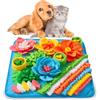 Jicyor Tappeto da fiuto per cani, tappeto da fiuto, durevole, giocattolo intelligente, per cani, giocare insieme, 39 x 39 cm
