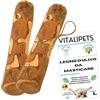 VITALIPETS Legno d'Ulivo per Cani, Taglia L 15 a 20 Kg, 2 Bastoncini