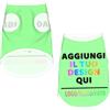 Generic Magliette per Cani Personalizzata Cappotto Cane Personalizzato con Foto Testo Nome Pigiama Cane Personalizzate Divertenti Regali di Halloween e Natale per Cani e Gatti di Piccola e Media Taglia