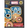 Marvel Spilla Funko Pop Marvel Comics Gingerbread Capitan America dai 3 anni in su
