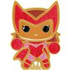 Spilla smaltata Funko Pop con supporto Marvel Comics Holiday Scarlet Witch Ginge