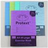 Protext A4 Quaderno Zebra punteggiato Terzi Copertina in polipropilene 64 pagine