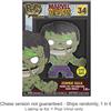Spilla smaltata Funko Pop con supporto Marvel Comics Zombie Hulk Glow in the Dar