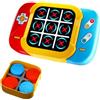 Tic Tac Toe Extreme In Legno - Gioco Da Tavolo Portatile 14x14 Cm Per Bambini E Adulti - 2