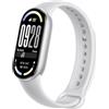 Xiaomi Smart Band 10 (Fitness Tracker), 1.72 AMOLED display, multimateriale, autonomia 21gg, ricarica rapida,150+sport, monitoraggio benessere e sonno, HyperOS 2.0, resistente 5ATM, Compass, Argento