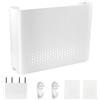alwaiiz Router Box da parete 30 x 22 x 6 cm, Ventilation et Dissipation de Chaleur WLAN Box Nascosto, per la conservazione di router