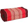 ANADEO YogaProducts Standard - Cuscino Zafu Yoga e Meditazione Standard - Kapok 100% Naturale ad Alta densità - Comfort e fermezza - Stabilità del Sedile - Rosso Bordeaux - X1