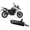 ARROW MARMITTA OMOLOGATA INDY RACE EVO ALLUMINIO DARK BENELLI TRK 702/702X '23 CON FOND.CARBY RIC.ORIGINALE