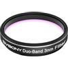 Svbony SV220 Telescopio Filtro, H-Alpha e OIII, 3 nm Doppia Banda 1,25 Filtro Nebuloso, Telescopio Accessorio OD5, 85% Trasmissione Superiore Velocità Astronomia Accessorio, per Astrofotografia