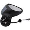 TAKPART Specchietto retrovisore elettrico per portiera destra, compatibile con Fiesta MK7 2008-2012 (non verniciato)