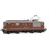 Rivarossi HR2958S BLS, Re 4/4 167 'Ausserberg' Corto con figurina del Pilota, Anniversario BLS, EP; Locomotiva elettrica IV-V, con decoder DCC Sound