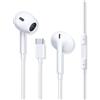 XIANGBIN Auricolari USB C,Cuffie Type C, in-Ear con Microfono, Controllo del Volume e Suono Puro,Cuffie Tipo C Compatibile con iPhone 15/16 Pro/Samsung S20/S21/Huawei P20 Pro/P30/Google Pixel 3/4/XL