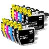 Veson LC-3213 LC3211 Cartucce compatibili per Brother LC-3213 LC3213VAL LC3211 LC-3211 per DCP-J572DW DCP-J772DW DCP-J774DW MFC-J497DW MFC-J491DW MFC-J890DW MFC-J895DW(Confezione da 10)