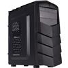Black Lion PG1139 - Custodia per computer Midi-Tower nera (Midi-Tower, PC, Acciaio, ATX, Micro-ATX, Nero, Gioco)