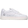 D.A.T.E. Sneaker uomo bianca in pelle