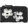 Marc Jacobs The Top Zip Multi Wallet, Portafogli Mujer, Nero/Bianco, Taglia Unica